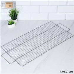 Решетка для гриля 69(59) х30 см / KR-6730 /уп 50/ 0,463