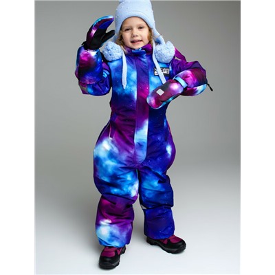 Варежки текстильные для девочек