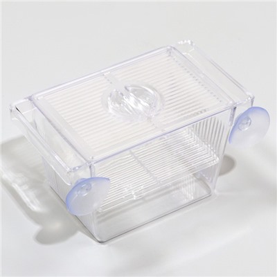 Отсадник малый, 12.5×7×7 см, на присосках, пластик