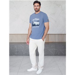 Футболка из премиального хлопка с авторским принтом