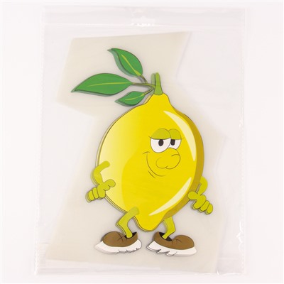 Термонаклейка «Лимон», 24.5×17.5 см, набор 10 шт.