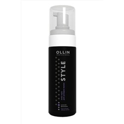 Ollin Аква мусс для укладки волос сильной фиксации / STYLE Aqua Mousse Strong, 150 мл KRISTALLER, 1110906