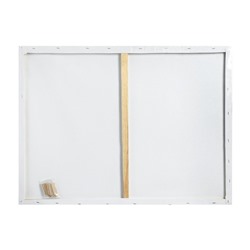 Холст на подрамнике, хлопок 100%, 1.6×60×80 см, акриловый грунт, мелкозернистый, 280 г/м²