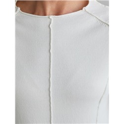 Джемпер тонкой вязки из хлопка с нейлоном