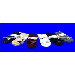Ecosocks носки женские ангора НОРКА ШЕРСТЬ "с ушками" арт. 6630