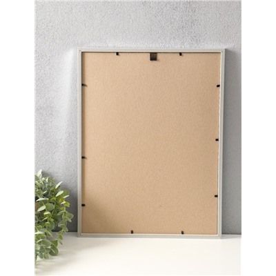 Набор фоторамок для фото 30×40 см Lumo, 3 шт., (пластиковый экран), серебро