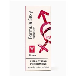 Туалетная вода женская с феромонами Formula Sexy collection Roses W101, 30 мл