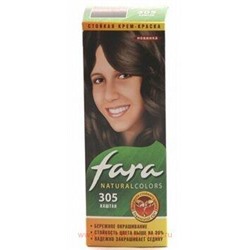 РК Fara Natural Colors Краска для волос тон 305 каштан