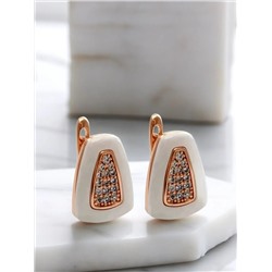 Серьги с керамикой