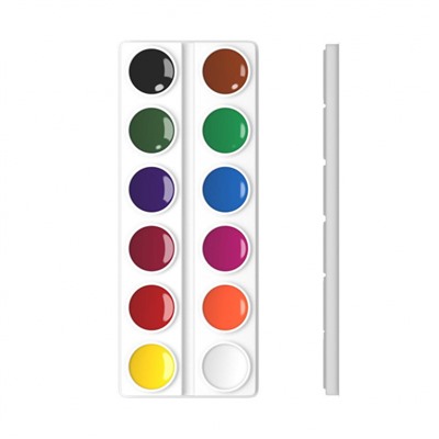 Краски акварельные  12цв 53447 ErichKrause