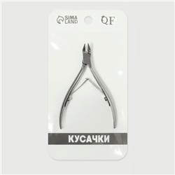 Кусачки педикюрные, 2 пружины, 10.5 см, длина лезвия-12 мм