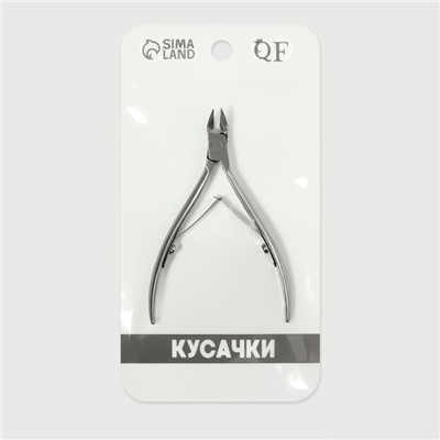 Кусачки педикюрные, 2 пружины, 10.5 см, длина лезвия-12 мм