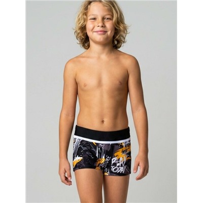 Плавки-шорты трикотажные для мальчиков, средней длины