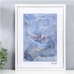 Фоторамка для фото 30×40 см Keep memories «Офисная», пластик, белый, (пластик)