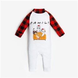 Комбинезон детский «Крошка Я» Family, рост 62-68 см