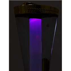 Башня пивная Empire, колба 3 л, ёмкость для льда, подсветка, пластик, золотистая