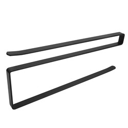 Держатель для полотенец кухонный черный