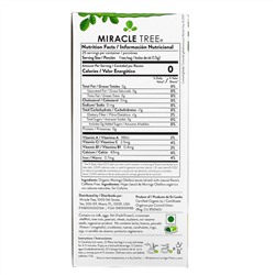 Miracle Tree, Moringa Organic Superfood Tea, Lemon, Caffeine Free, 25 Tea Bags, 1.32 oz (37.5 g)