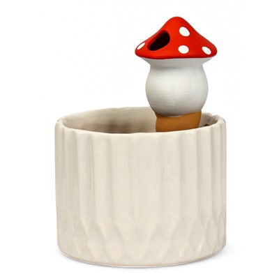 Автополив для комнатных растений «Грибочек», 16.5×7 см, керамика, набор 4 шт., МИКС