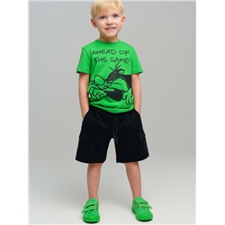 Комплект трикотажный для мальчиков: фуфайка (футболка), шорты