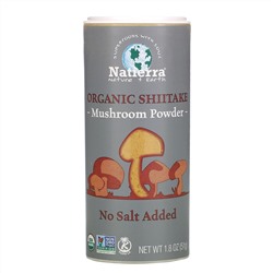 Natierra, Organic Shiitake Mushroom Powder, 1.8 oz (51 g)