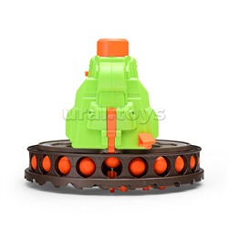 Бластер "Ярость" с мягкими пулями. в коробке