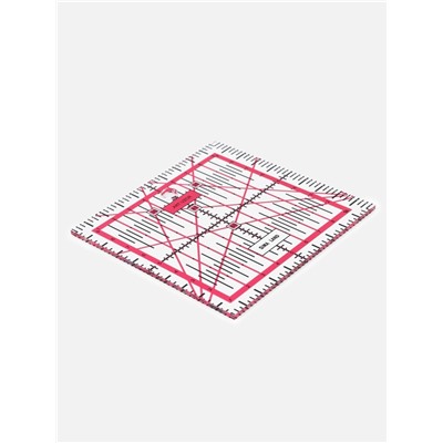 Набор линеек для квилтинга и пэчворка 30×30/25×25/15×15/10×10 см, s=3 мм