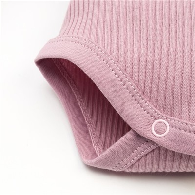 Боди с длинным рукавом «Крошка Я» BASIC LINE, рост 68-74 см, розовое