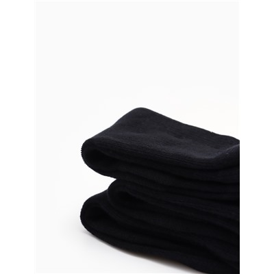 Носки спортивные с компрессией Resport, 3 пары, размер 35-38, чёрные