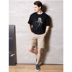 Свободная футболка  с авторским принтом