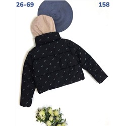 Куртка 158 черный