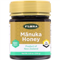 Flora, Manuka Honey, MGO 100+, 8.8 oz (250 g)