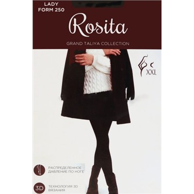 Колготки теплые, Rosita, Lady Form 250