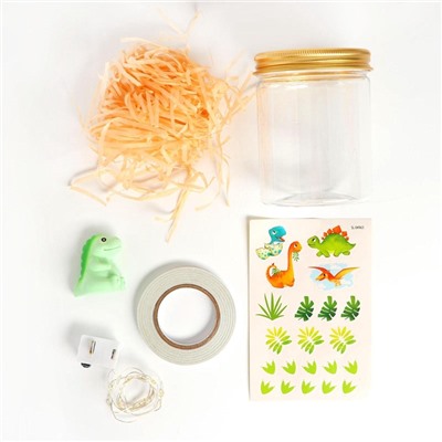 Ночник своими руками «Волшебный динозаврик», набор для творчества