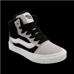 Кроссовки на меху 6687-1 черные