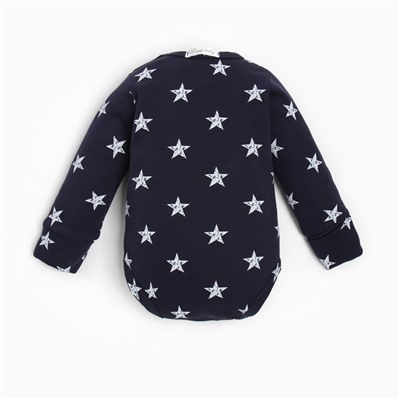 Боди детское, цвет синий, рост 62 см