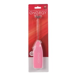 Капучинатор ENERGY EN-298, от батареек, розовый