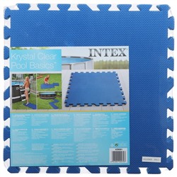 Подстилка-пазл для бассейна, модульная, 50 х 50 х 0.8 см, 8 деталей, 29081 INTEX