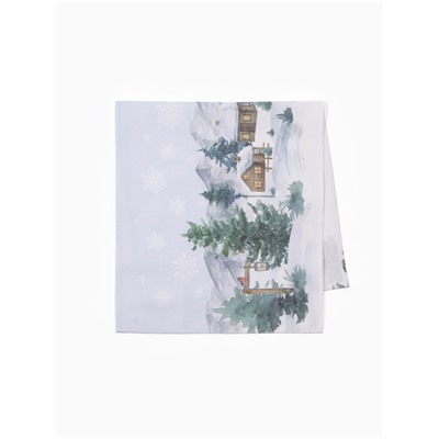 Дорожка новогодняя на стол «Этель» Forest animals 30×70 ± 5 см, 100% хл, саржа 190 г/м²