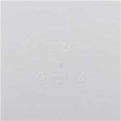 Сушилка для посуды IDEA, 42.5×27.5×9.5 см, пластик, белый