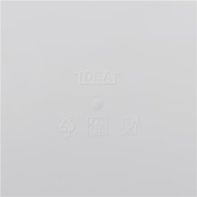 Сушилка для посуды IDEA, 42.5×27.5×9.5 см, пластик, белый