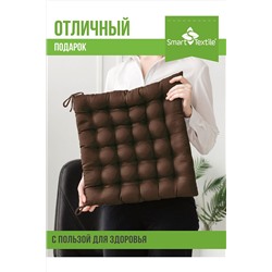 Подушка для мебели Уют с завязками, р. 40х40см НАТАЛИ, 980403