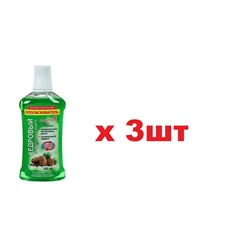 Ополаскиватель для полости рта Кедровый Антибактериальный 0,5л 3шт