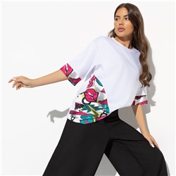 Футболка с асимметричной отделкой, Очевидное отличие