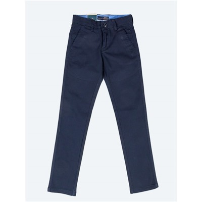 Брюки для мальчиков Isee, рост 128-134 см, цвет тёмно-синий