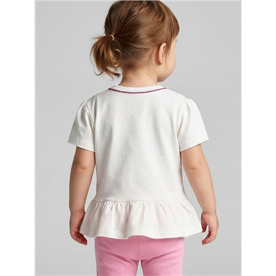 Джемпер детский трикотажный для девочек (футболка)