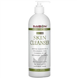 NutriBiotic, очищающее средство для кожи, без мыла, без отдушки, 473 мл (16 жидк. унций)