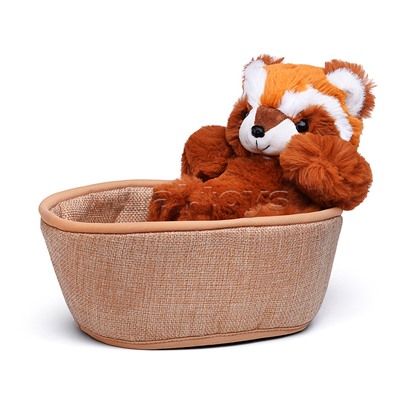 Мягкая игрушка "Зверушка в лежанке"