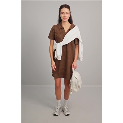 Женское базовое платье - поло Happyfox