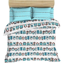 КПБ "Совы" бязь хлопок 100% 1, 5 сп.